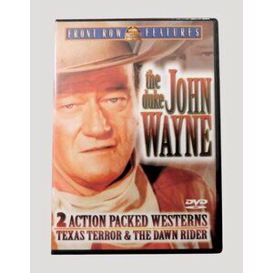 The Duke John Wayne 2-Disc DVD Texas Terror & The Dawn Rider
